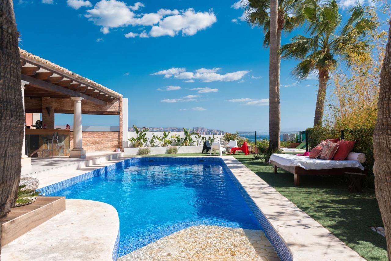 Villa Exclusiva Con Espectaculares Vistas Al Mediterraneo Cala de Finestrat Exterior photo